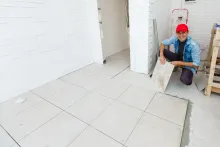 tiles popping up problem